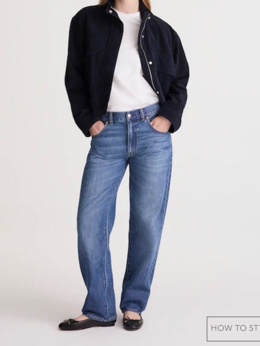 NWT Madewell The Dean Easy Straight Jean